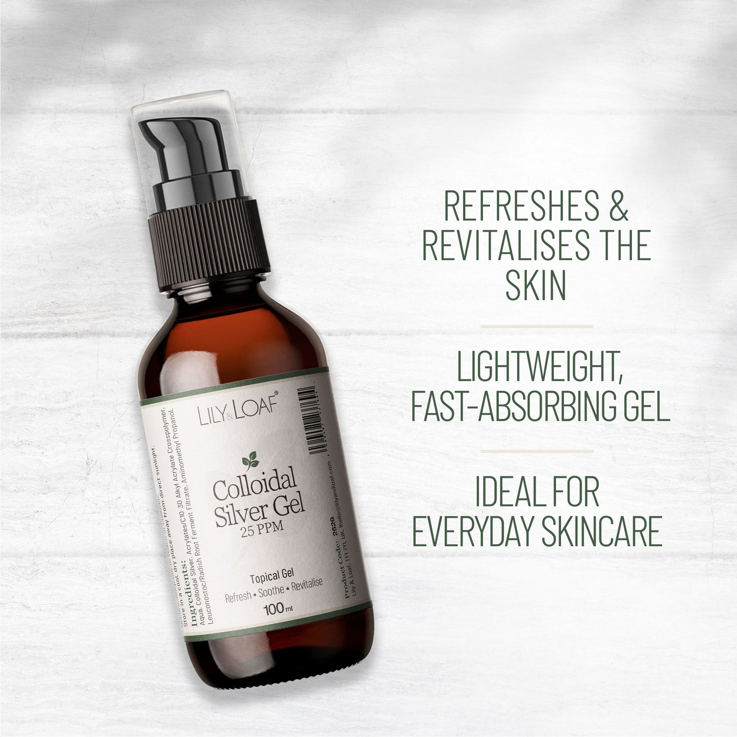 Colloidal Silver Gel