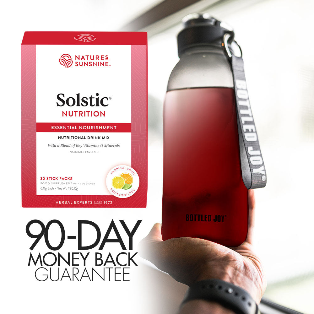 Solstic® Nutrition 90 day money back guarantee