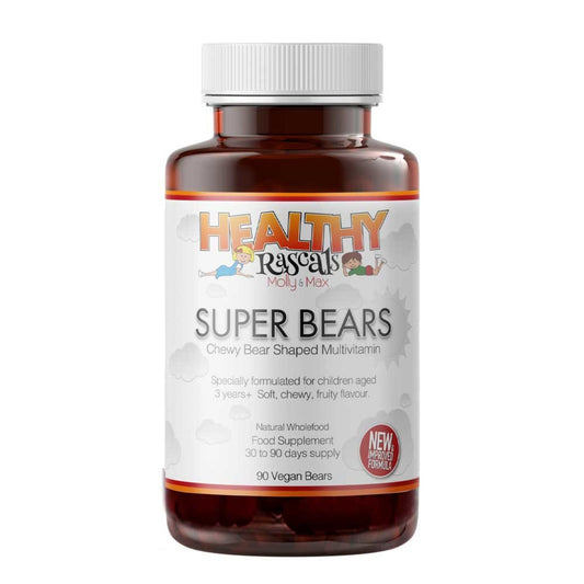 Healthy Rascal's Super Bears Chewy Bear Shaped Gummy Multivitamin