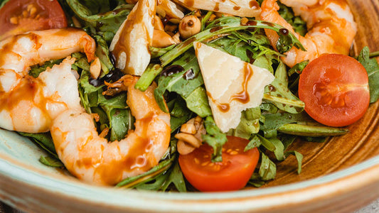 Tiger Prawns or Tofu Salad