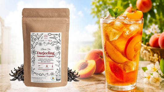 Peach & Darjeeling Summer Iced Tea Refresher
