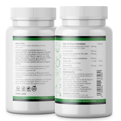 5 HTP with L-Tryptophan nutritional profile