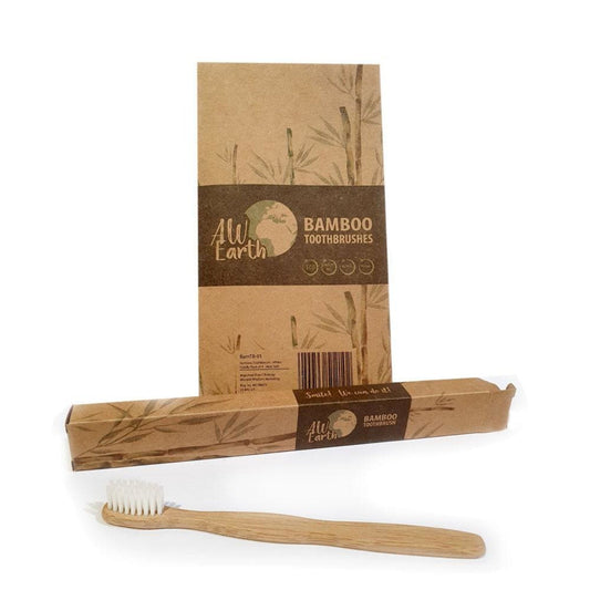 Lily & Loaf Bamboo Toothbrushes - 4 Pack