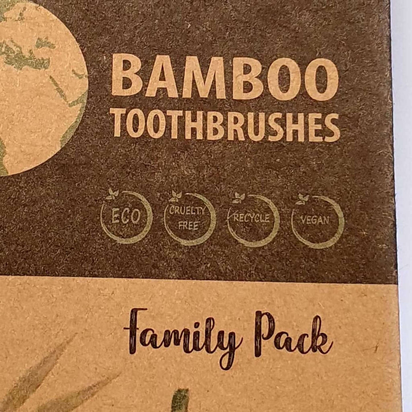 Bamboo Toothbrushes are eco-friendly, cruelty free and vegan