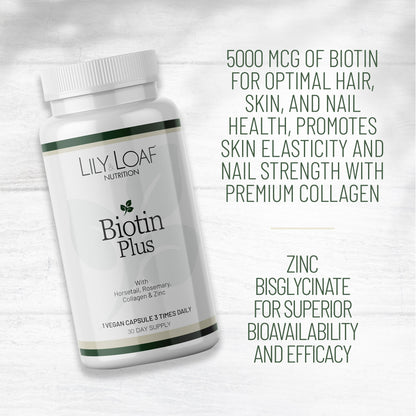 Biotin Plus female promoting healthy hair