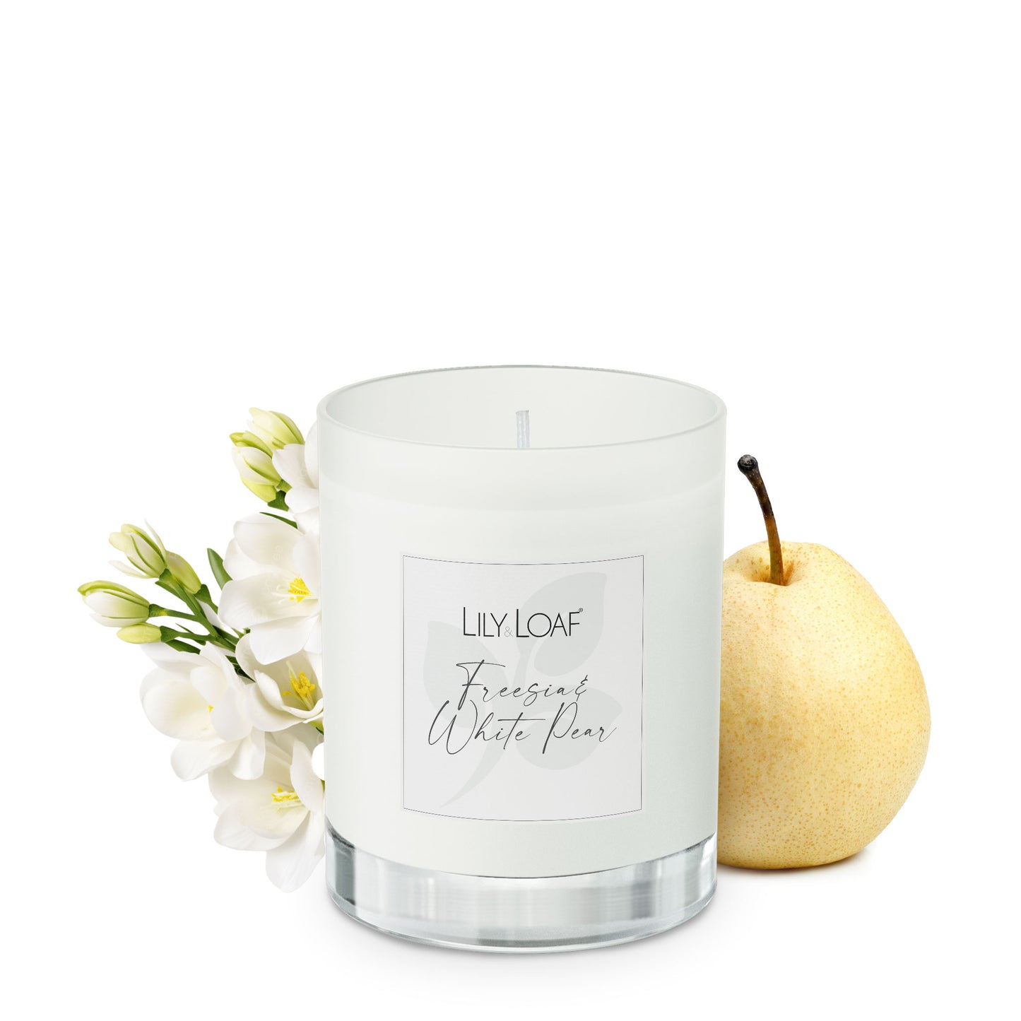 Freesia & White Pear Soy Wax Candle