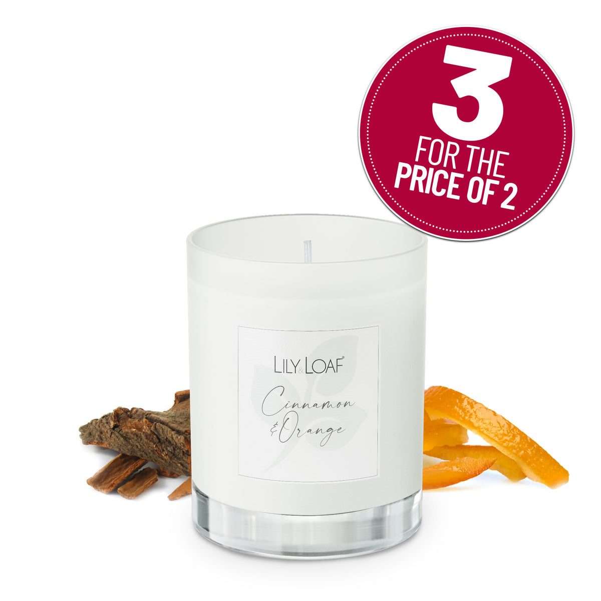 Cinnamon & Orange Soy Wax Candle