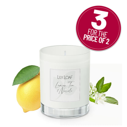 Lemon Tea & Neroli Soy Wax Candle