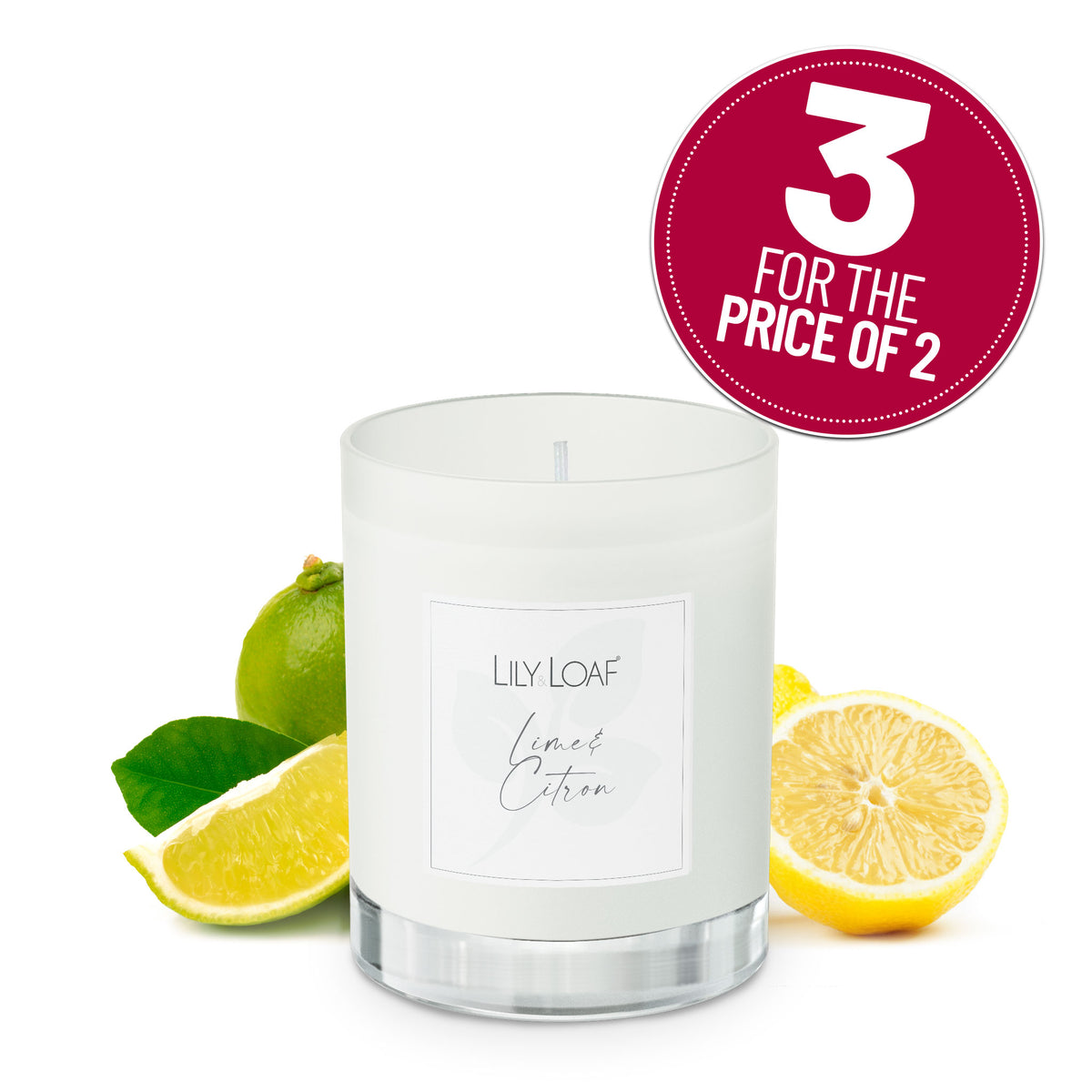 Lime & Citron Soy Wax Candle