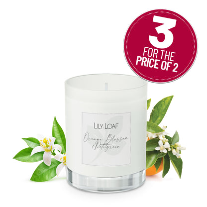 Orange Blossom & Petitgrain Soy Wax Candle