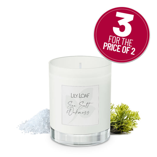 Sea Salt & Oakmoss Soy Wax Candle