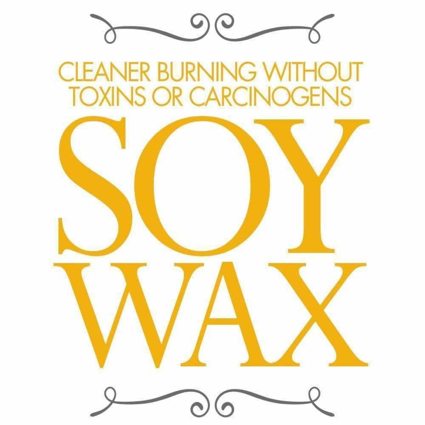 Lily & Loaf Cinnamon and Orange Soy Wax Candle provides a cleaner burn without toxins or carcinogens