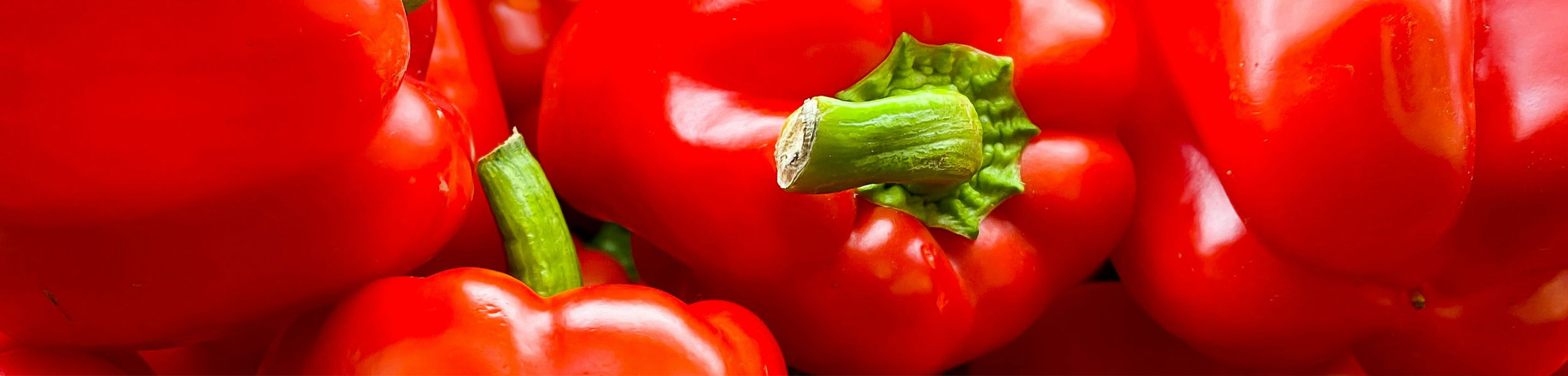 bell peppers indicating a rich source of vitamin C