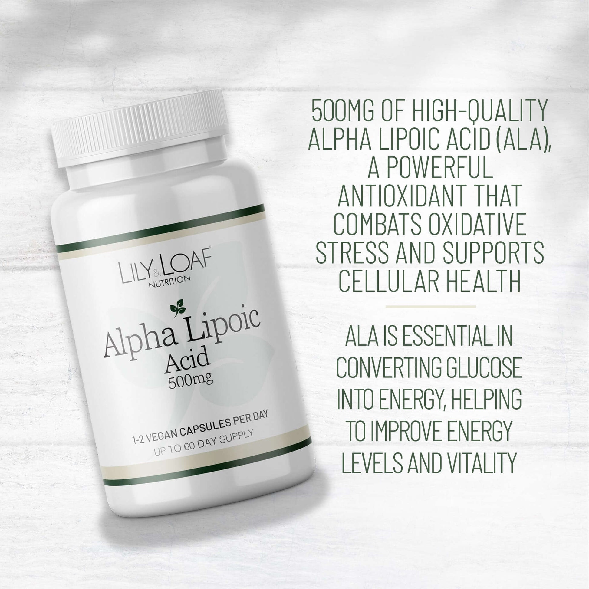 Alpha Lipoic Acid Nutritional Information Facts