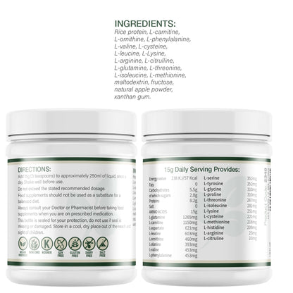 Lily & Loaf Creatine supplement with ingredient list and nutritional information on a white background.