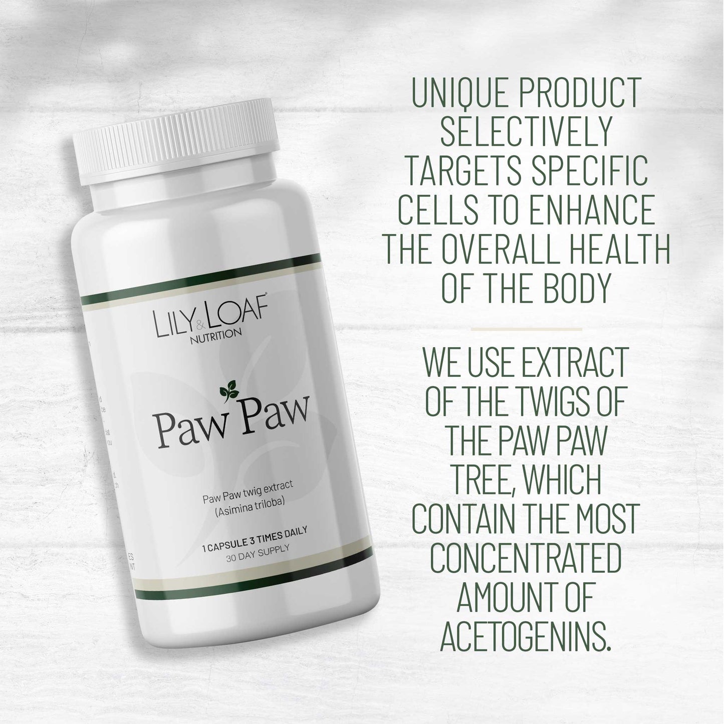 Lily & Loaf Paw Paw Nutrition Facts