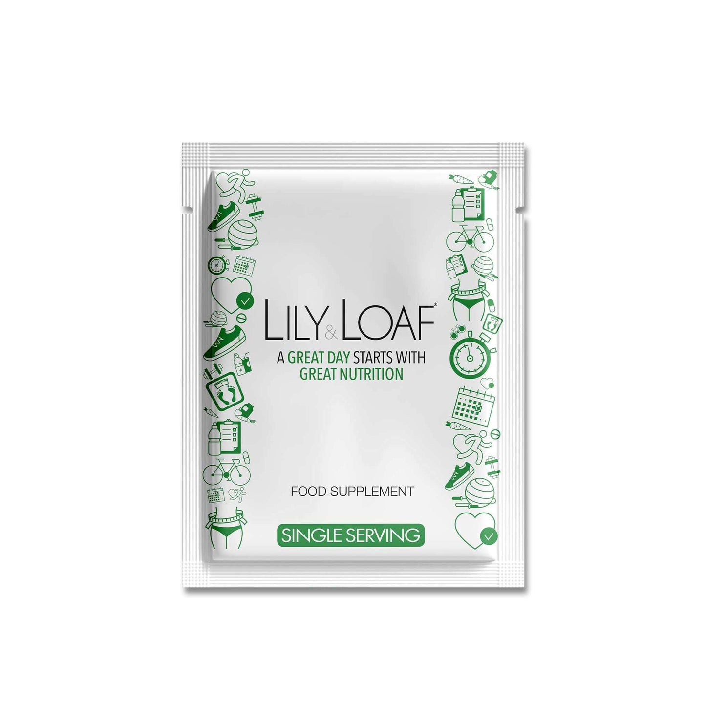 Lily & Loaf food supplement package on a white background