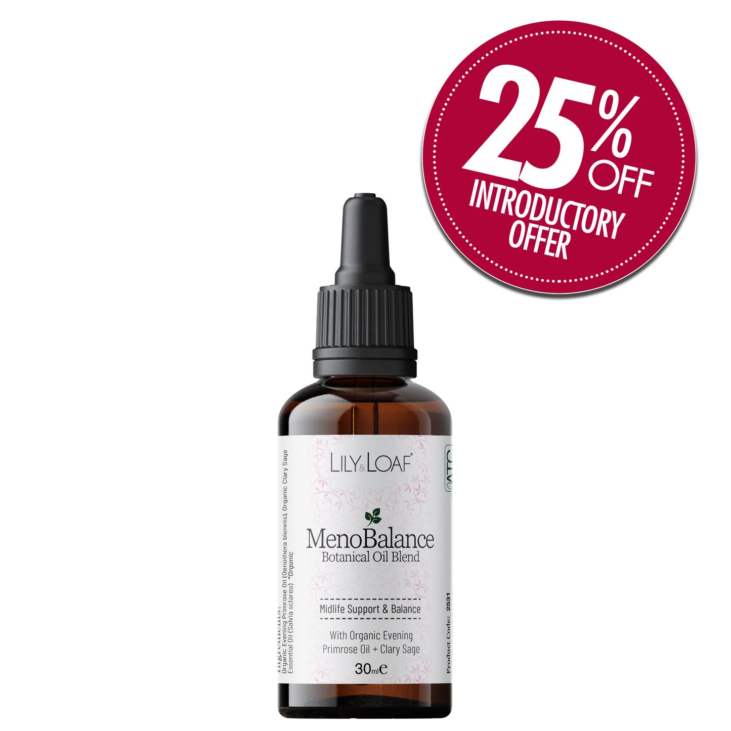 Lily & Loaf MenoBalance Essential Oil Blend with 25% off introductory offer