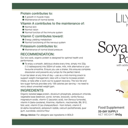 Soya Protein+ With Vitamins & Minerals