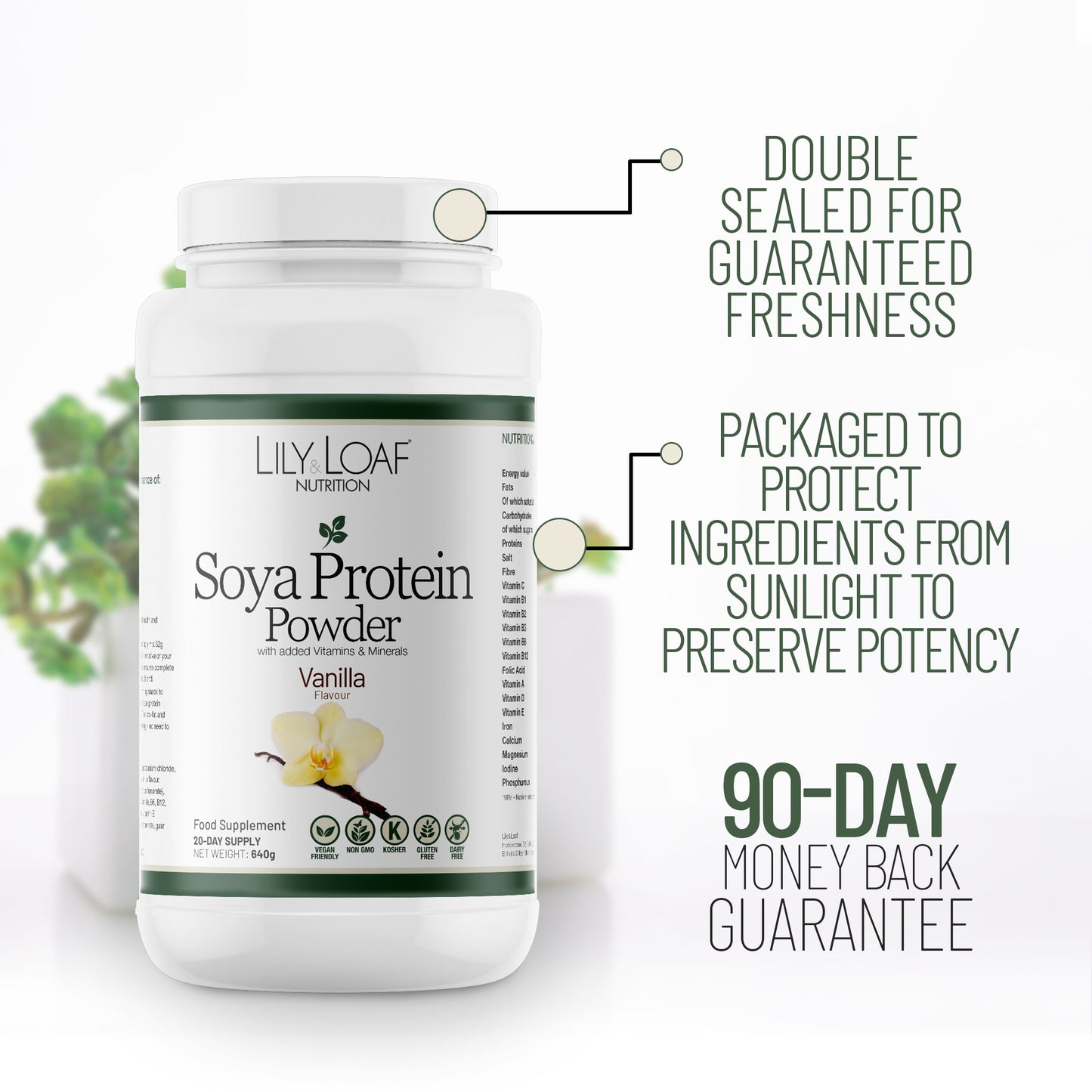 Soya Protein+ With Vitamins & Minerals