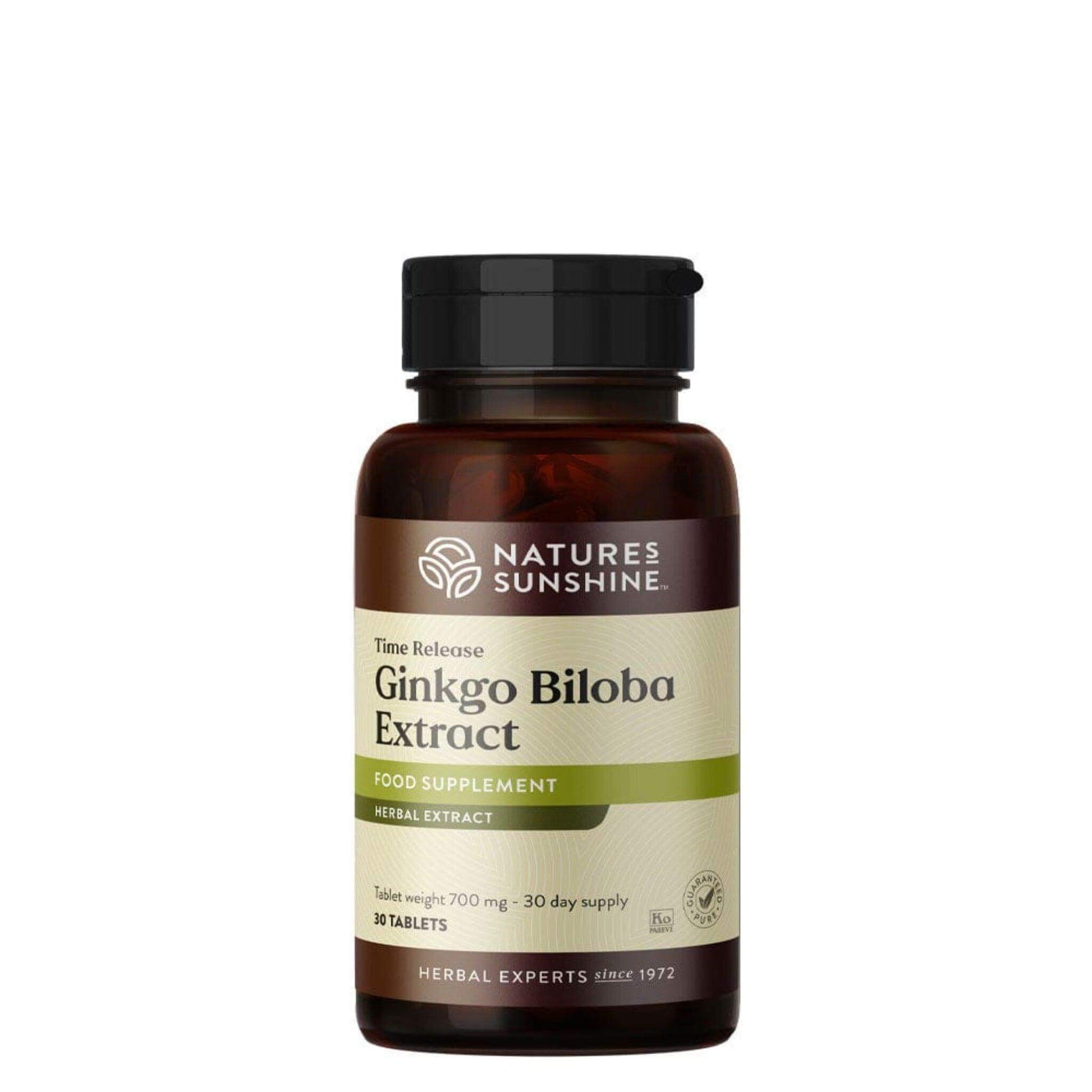 Ginkgo Biloba Extract - front