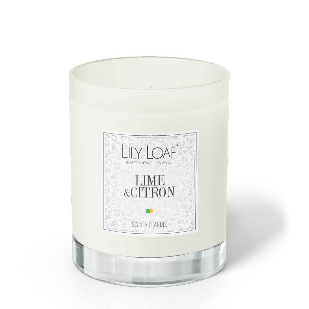 Lime & Citron Soy Wax Candle front