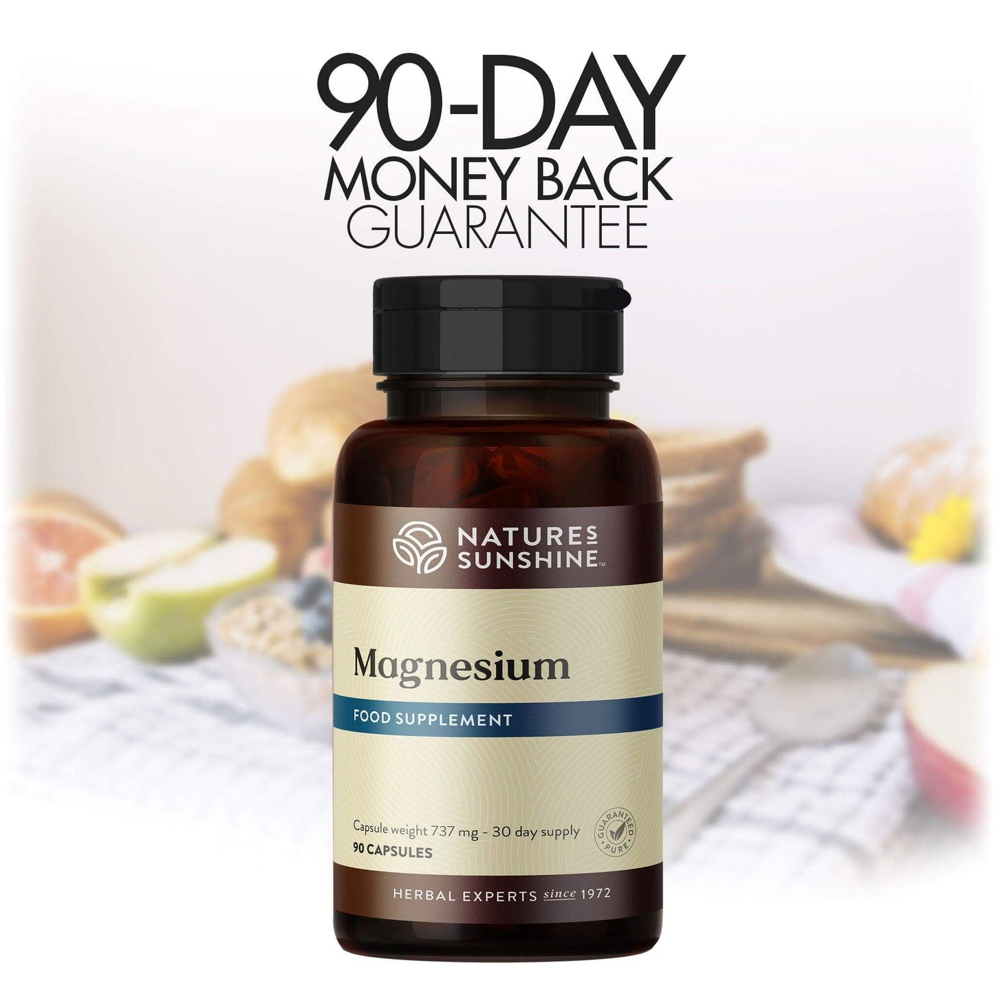 Magnesium 90-day money back guarantee