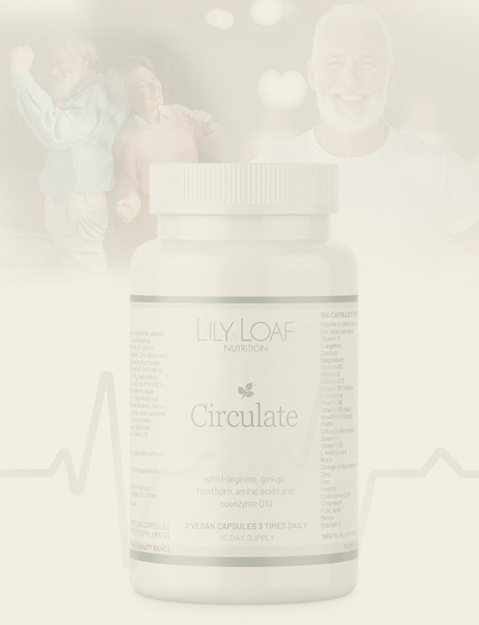 Lily & Loaf Circulate supplement promoted for Heart Health Month.