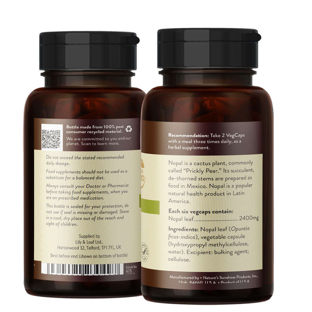 nopal prickly pear cactus pills Nopal Cactus Supplement | Nature's Sunshine