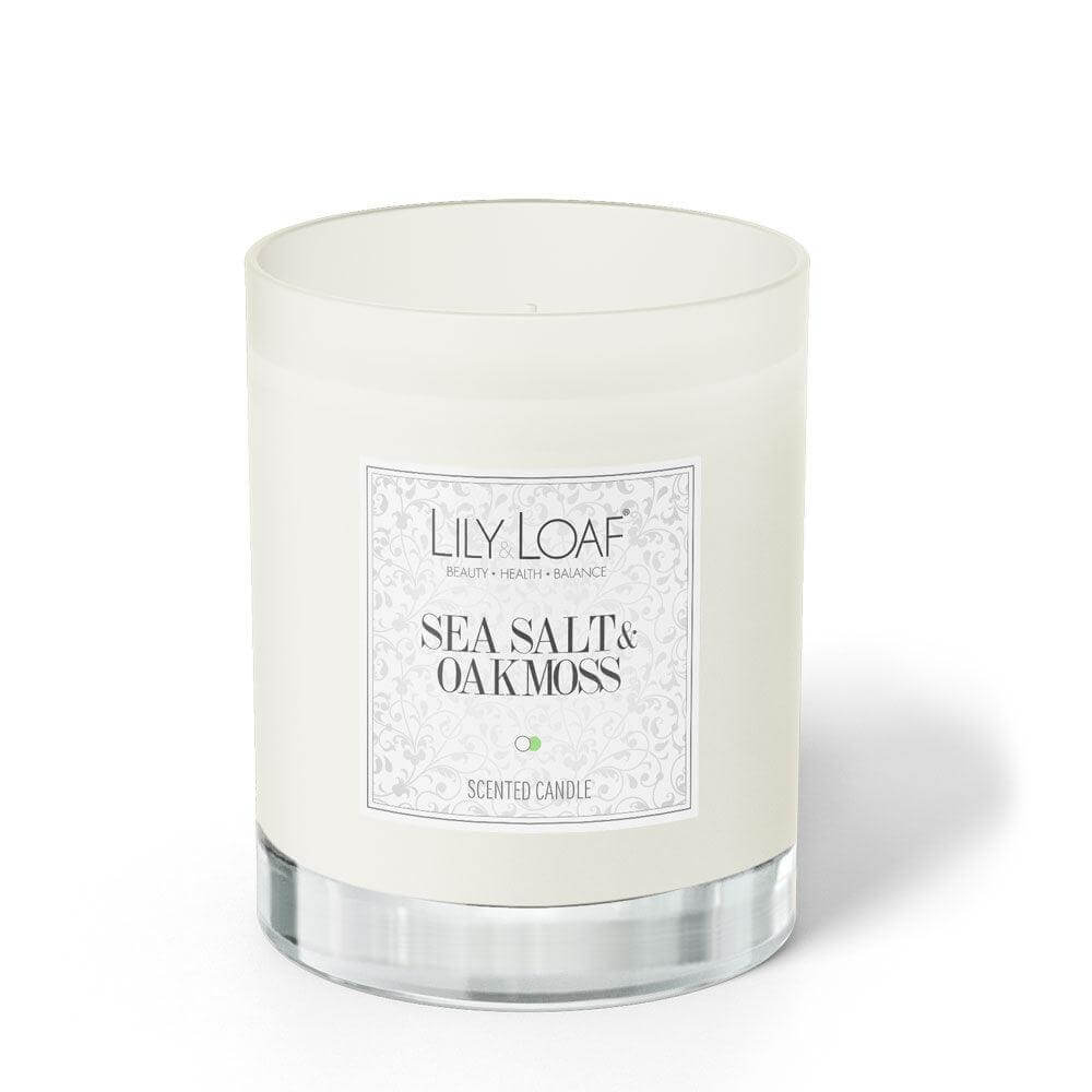 Sea Salt & Oakmoss Soy Wax Candle front