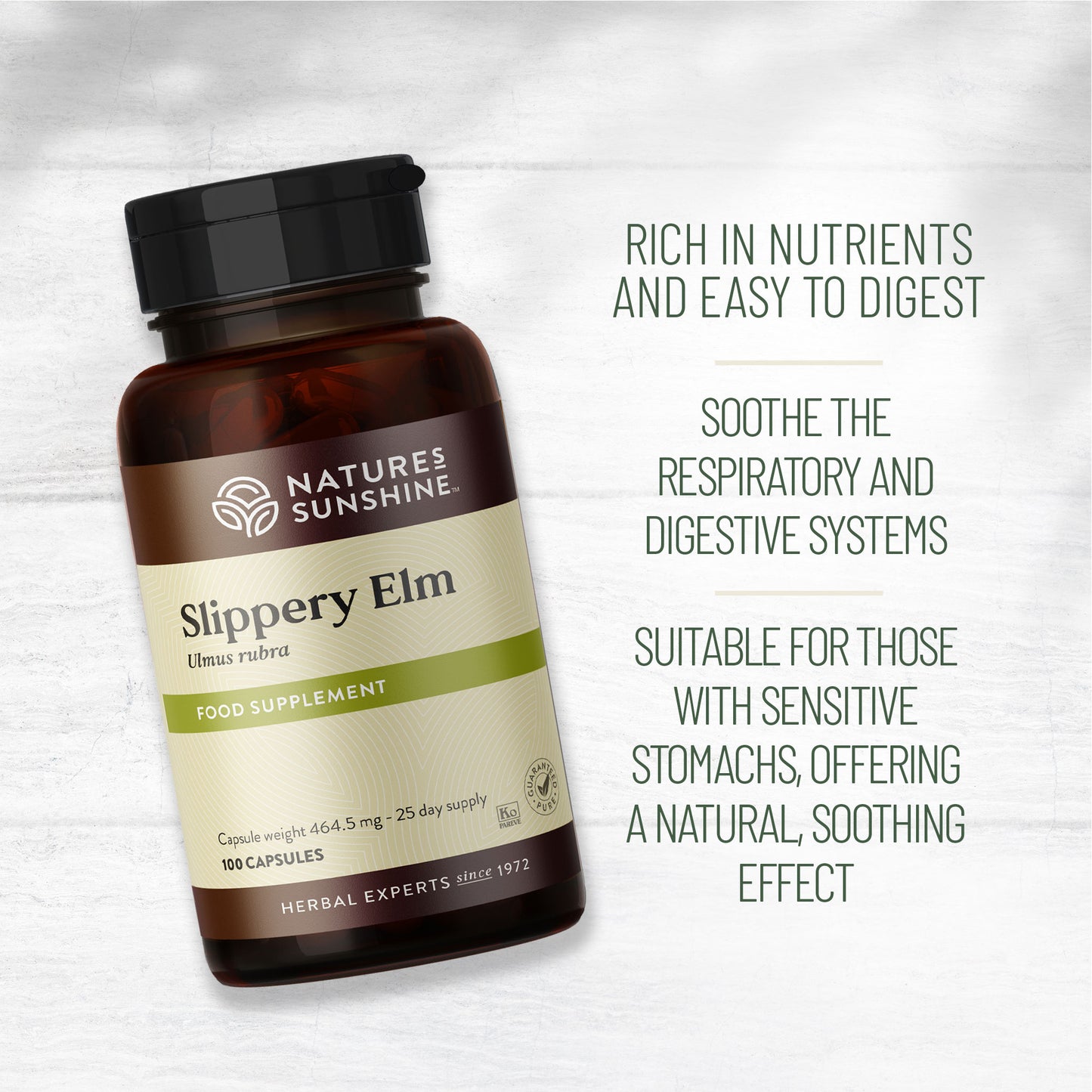Buy Slippery Elm - Digestive Support Supplement | Nature's Sunshine