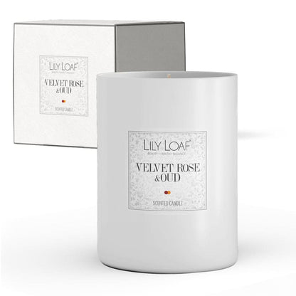 Lily & Loaf - Velvet Rose & Oud Soy Wax Candle - Candle