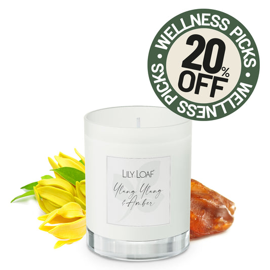 Ylang Ylang & Amber Soy Wax Candle