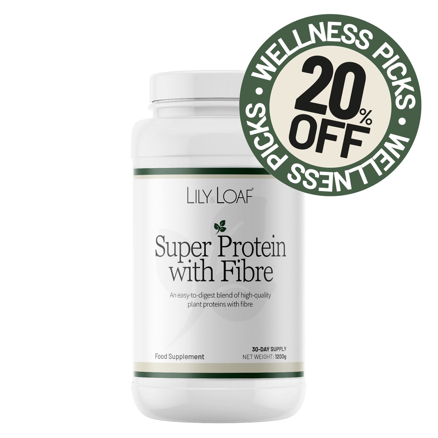 Super Protein mit Ballaststoffen (Bio)