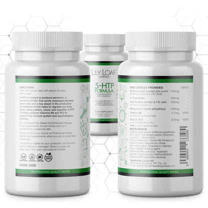 Lily & Loaf 5 HTP with L-Tryptophan Label