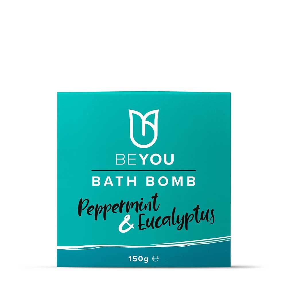 BeYou - BeYou Peppermint and Eucalyptus Bath Bomb - Essential Oil