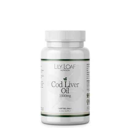 Cod Liver Oil 1000mg front