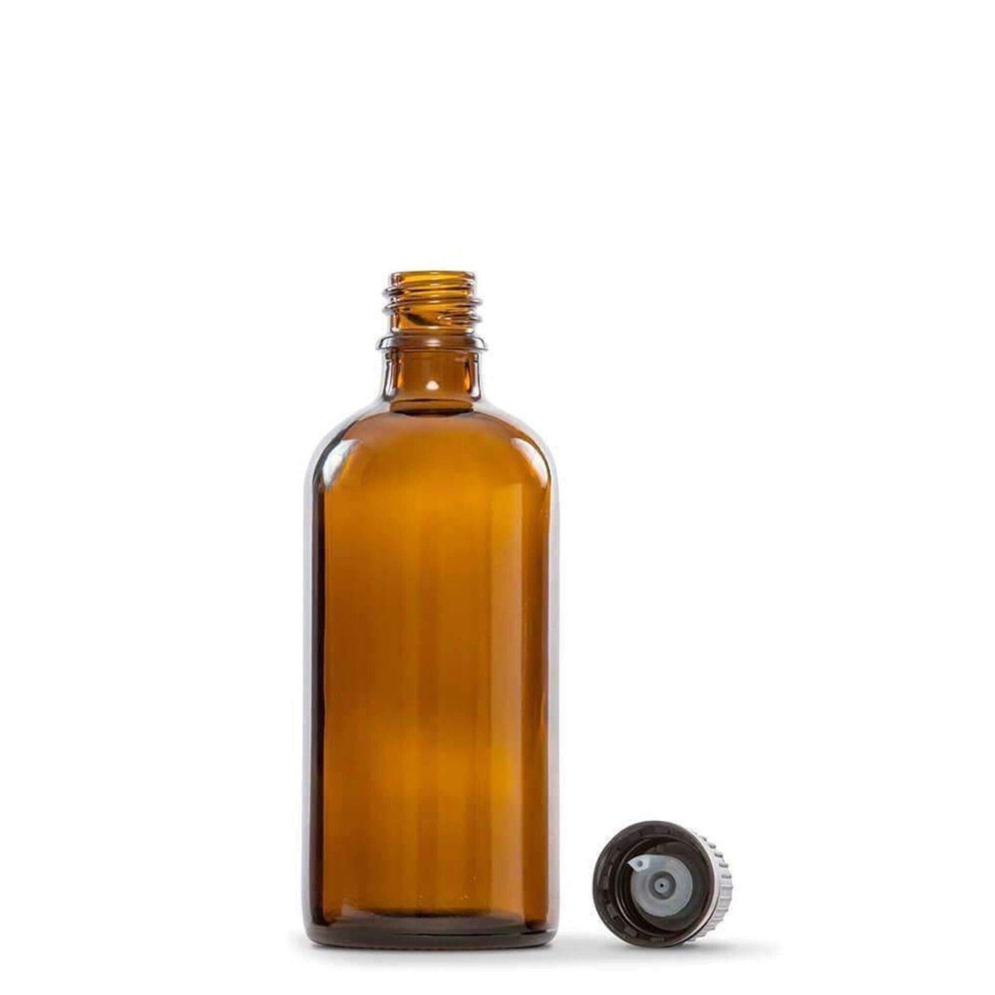 Glass Bottle - 100ml -  cap off