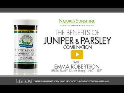 The benefits of Juniper & Parsley Combination with Emma Robertson YouTube Video
