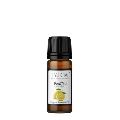 Organic Lemon Essential Oil front